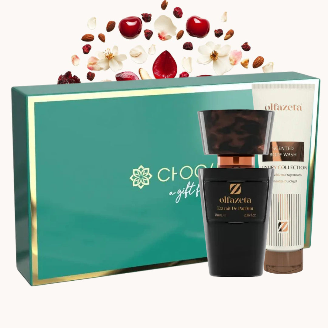 Chogan 105 olfazeta perfume and shower gel bundle - unisex