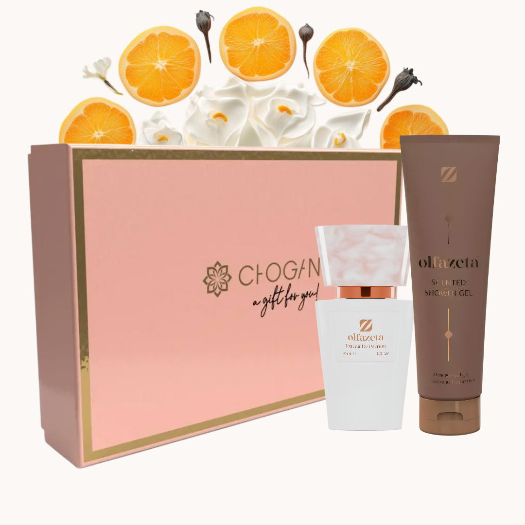 chogan 007 olfazeta perfume and shower gel bundle for women