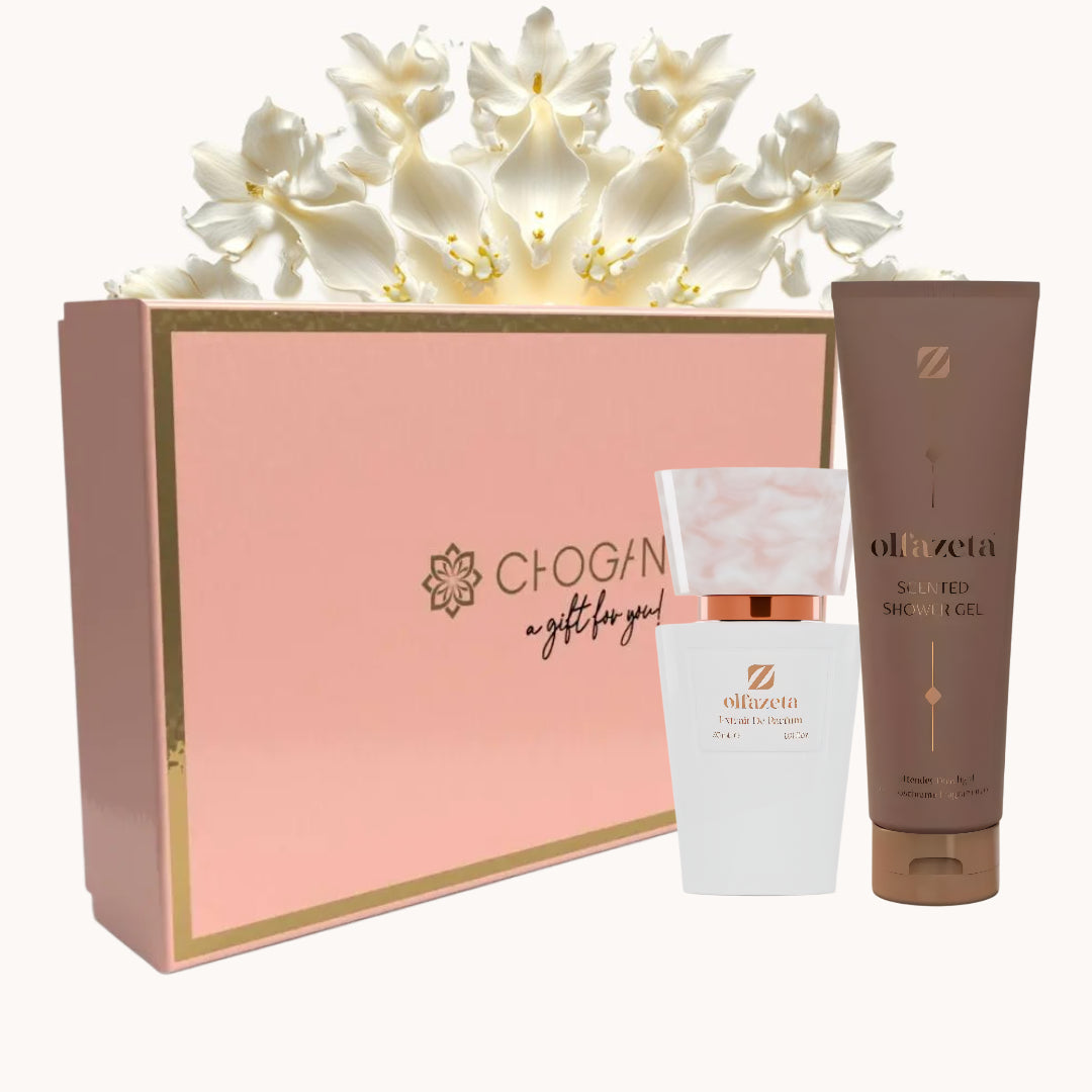 chogan 010 olfazeta perfume and shower gel bundle for women
