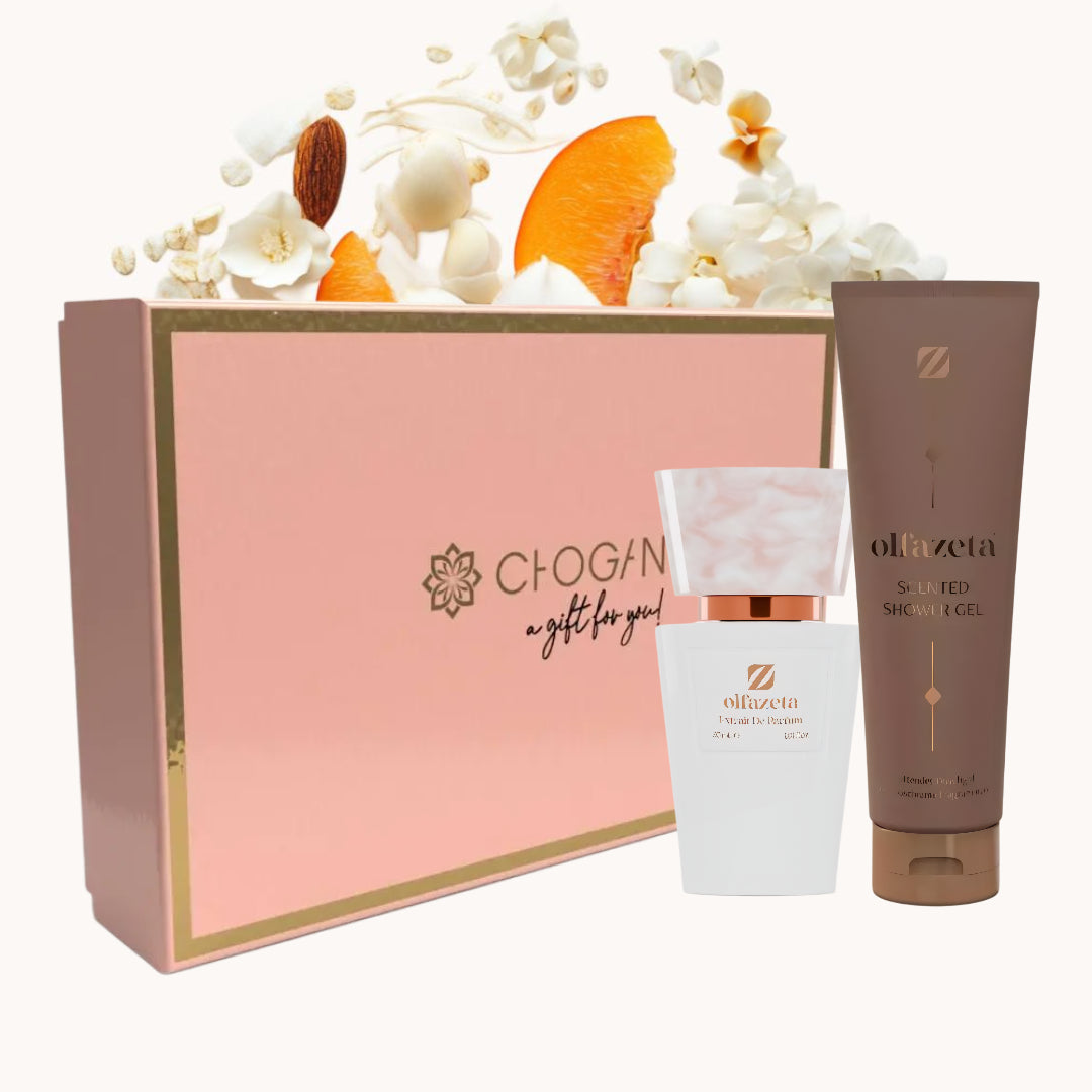 chogan 023 olfazeta perfume and shower gel bundle for women
