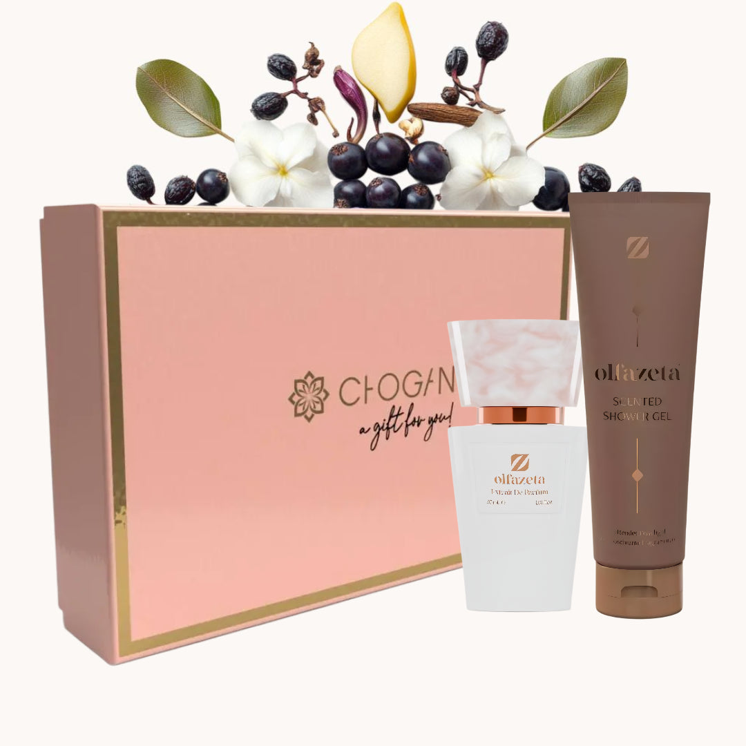 chogan 042 olfazeta perfume and shower gel bundle for women