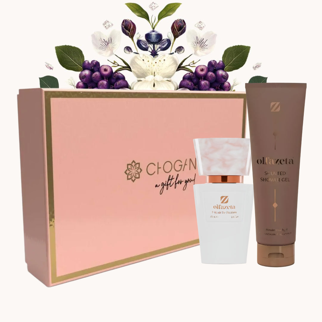 chogan 080 olfazeta perfume and shower gel bundle for women